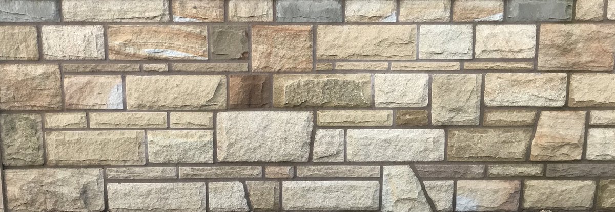 EtherowStone's tweet photo. Random pitched face walling in stock all 100mm on bed #randomwalling #yorkstone https://t.co/NcveQJAQUu