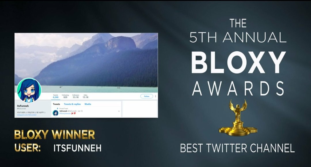 Roblox - Tweet tweet! 🐤Which Twitter channel do you think is best? React  with your pick for the #BloxyAwards!