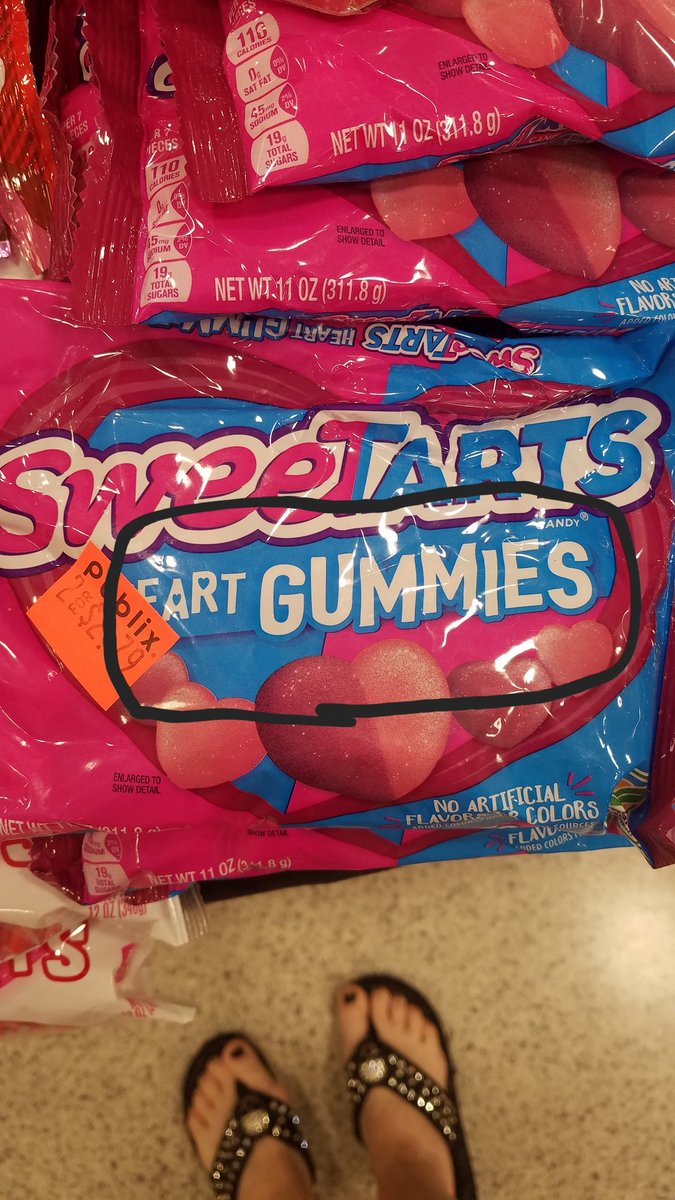 simply_meant2_B's tweet photo. Apparently @SweeTARTSCandy are selling a different kind of gummie at my local publix..... 🤣🤣 too funny not to share
#badstickerplacement https://t.co/9J698mWj9Y