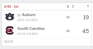 SECcountry's tweet photo. Uhhhhhhhh https://t.co/NKZI6ZhEUt