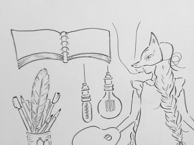 途中で描くのやめちゃった人 