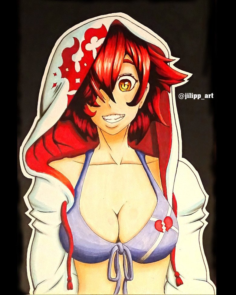 Jilipp Art On Twitter Drawing Randome Girl Sketch With Hood