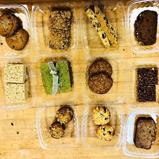 ChefNicole's tweet photo. Baked good for @radiatemiami in @jacksonhallmia ..... coming soon to the #healthdistrict  #matcha #cookies #muffins #eatclean #betterforyoufood #pastry #recipedevelopment #biscotti #pecanbars #cooklikeagirl @eyd_93 https://t.co/ZjyY9FkwmA https://t.co/eaQsvFBVOE