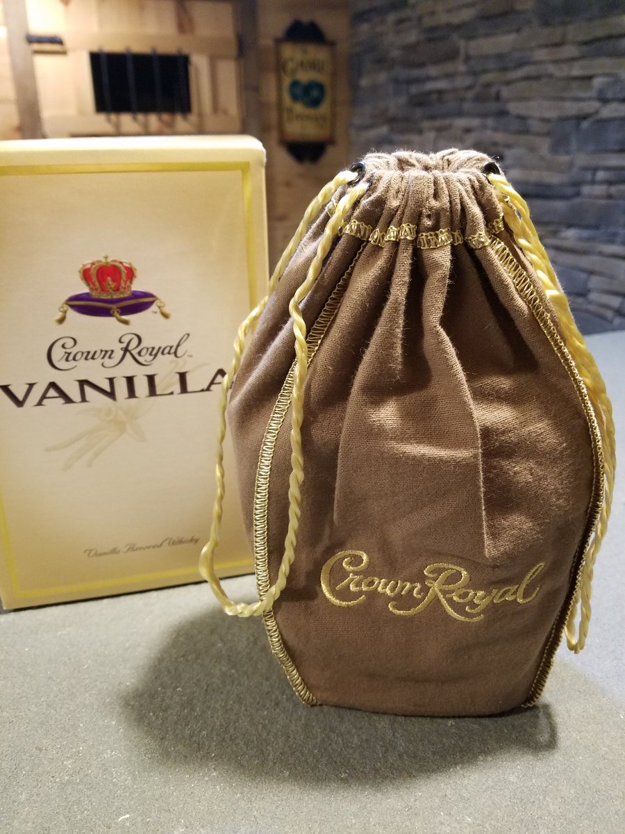 I still love how Crown Royal dice bags come with a bottle of whisky. 