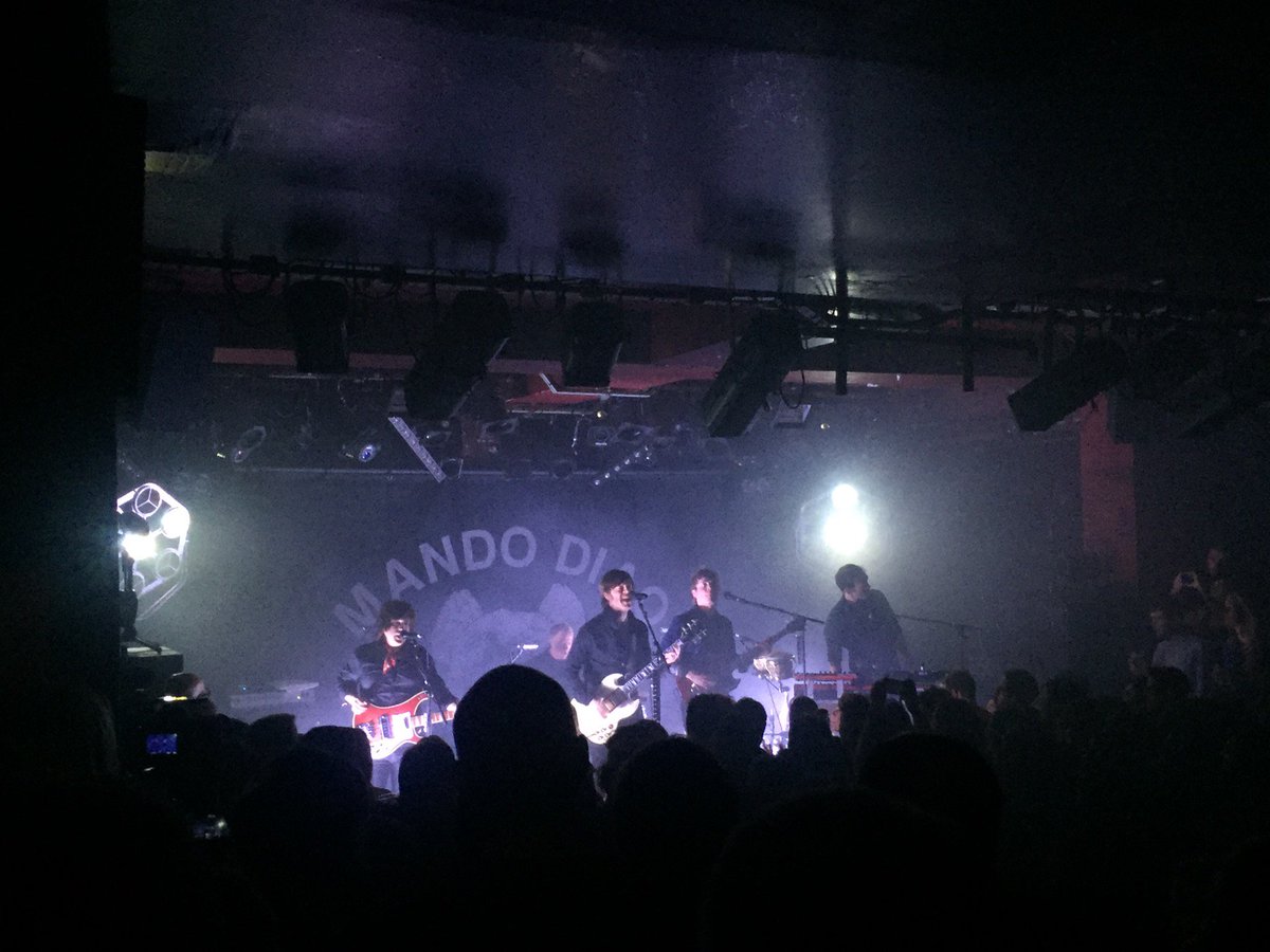 Mando Diao. (at <a href="/LaMaroquinerie/">La Maroquinerie</a> for Mando Diao and The OBGMs in Paris, Île-de-France) swarmapp.com/c/efKQGfcdHUL