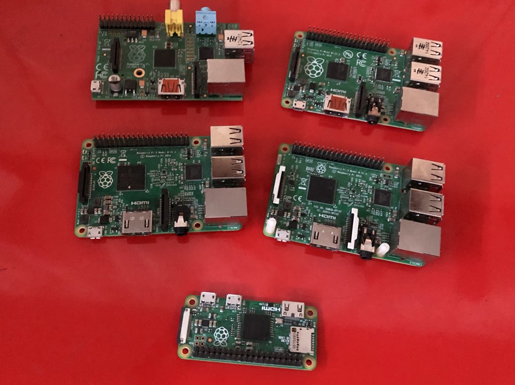 davejavupride's tweet photo. @Raspberry_Pi So, @tnmoc ran the #GrandDigital challenge today. 8 generations of computers calculating longest Fibonacci sequence in 15secs, but *no* #RaspberryPi 😮
How can I not respond?!
Model B 117,291
B+ 132,159
Pi Zero 159,782
Pi 2 228,523
Pi 3 244,838 https://t.co/SO4locCHzx