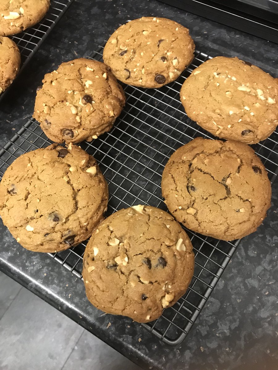 CallCreations's tweet photo. @marthacollison just tried out your peanut butter and choc chip cookies #tasteslikeheaven https://t.co/6griHlHKCP