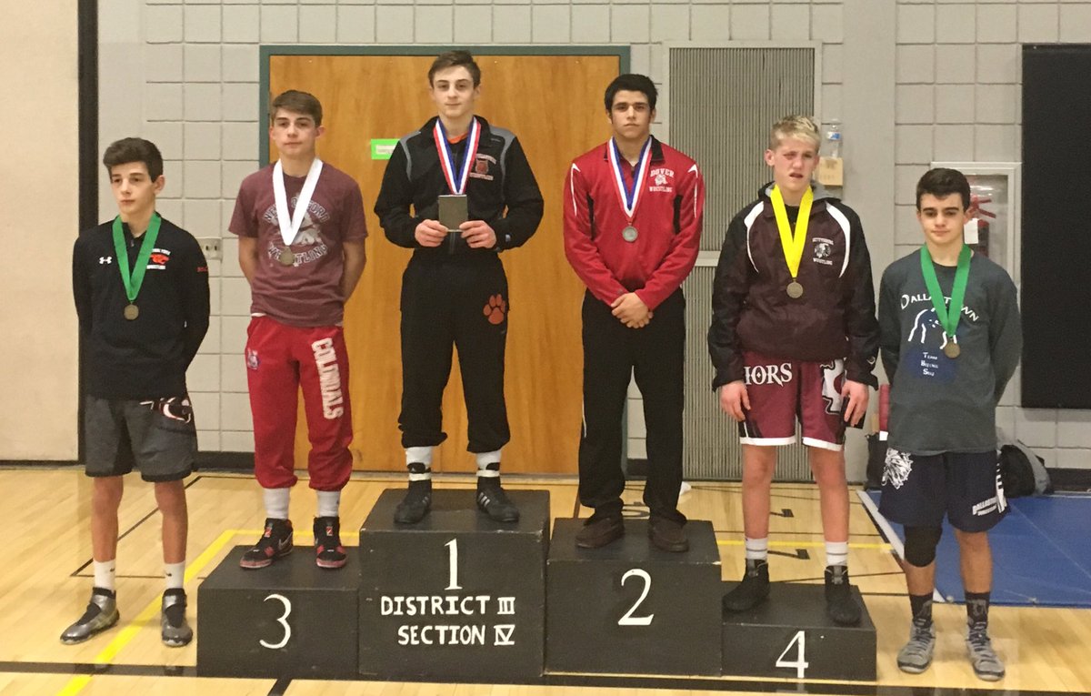 Tommy Gradwell <a href="/TommyGwell/">Tom Gradwell</a> and Cole Wilson <a href="/colew960/">Cole Wilson</a> Sectional Champs. #FTBS <a href="/NESD/">Northeastern Bobcats</a> #bobcatproud