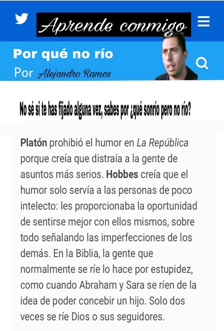 QCuestion's tweet photo. @JacaPaca68 @AlejandroRamosg @PsoeTelde @pacotrujillo16 Es que mi Alejandrito querío de mi TeRde lindo ❤️ No se ríe por una razón, no vayamos a creer que no es listo o algo el chiquillo que mira que artículos que me escribe que pa eso lo puse en un colegio pago 😍 https://t.co/erLyviWlSy
