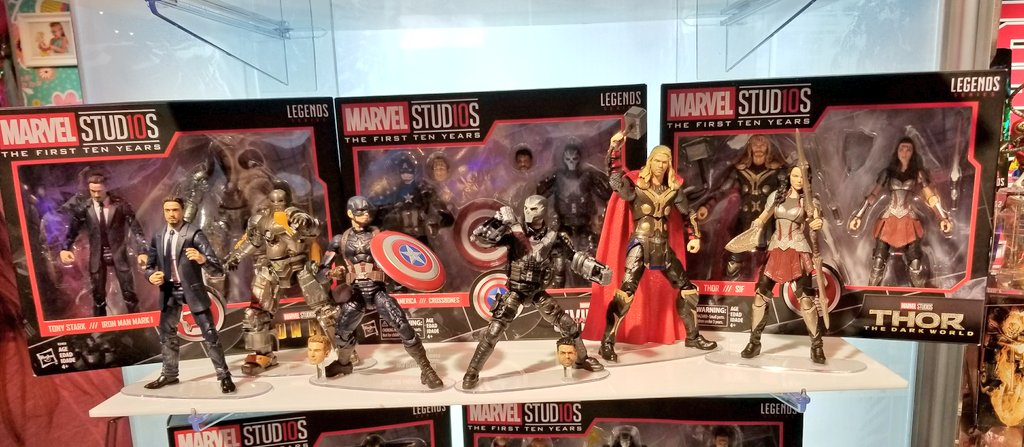 marvel studios 10 years action figures