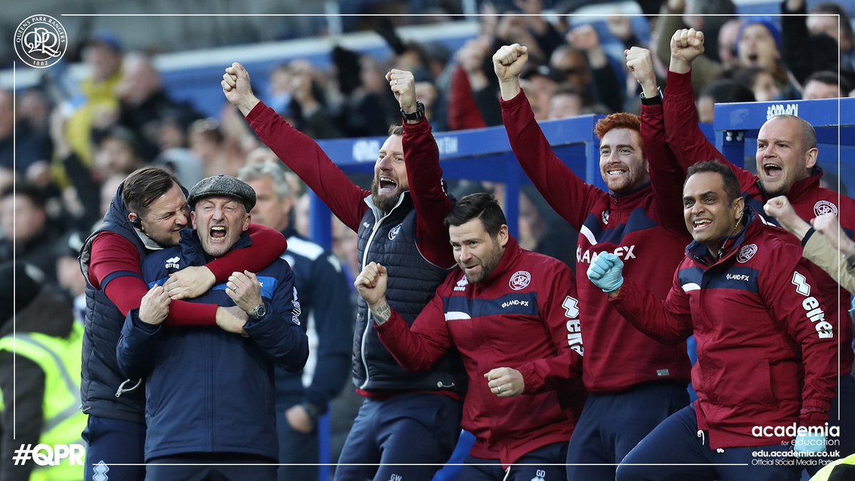 QPR's tweet photo. 🙌 Waking up on Sunday with three important points in the bag!
#QPRvBOL https://t.co/TeqX81GLrH