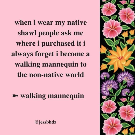 doctora_nature's tweet image. Poem #3
➼ walking mannequin 

#indigenouspoem #nativepoet #decolonial #ecofeminist