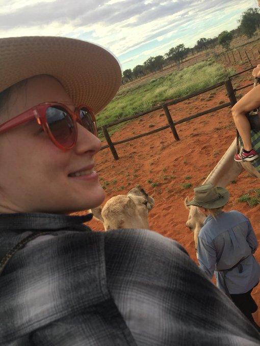 I rode a camel! https://t.co/LCdHIX9ufH