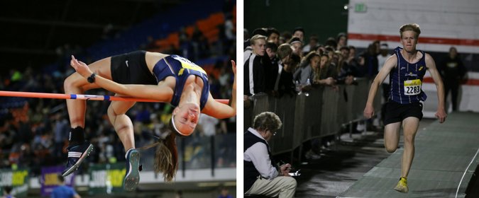 Introducing our medalists from the <a href="/SimplotGames/">Simplot Games</a> 2018.  Jamieson Battistella and Angus Wood #40yearsfast <a href="/athsvic/">Athletics Victoria</a>