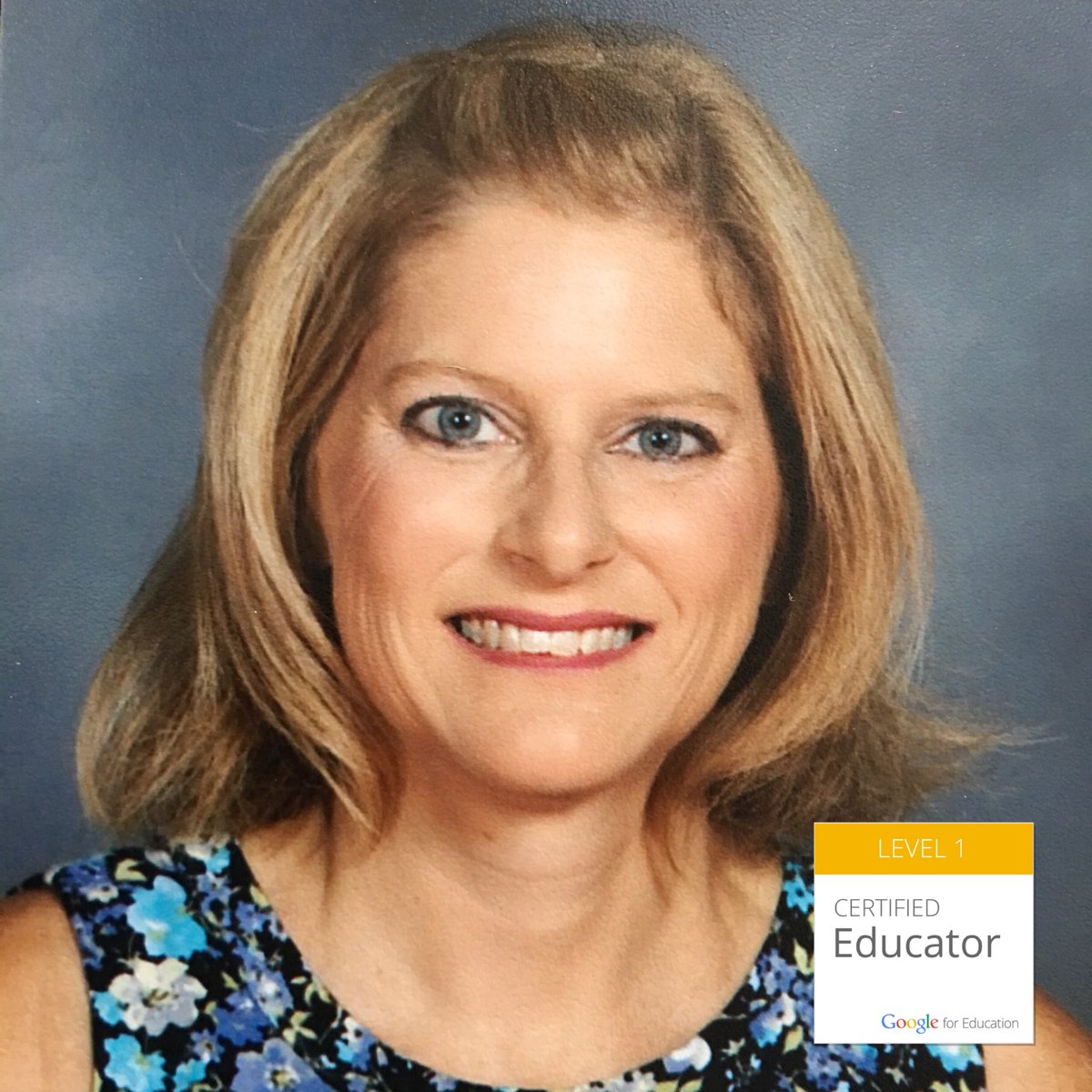 MikeWielgus's tweet photo. Congrats to my wife, @jwielgus, for working through our #ObsidianGC Google Certification game and passing the Level 1 Exam!!! She is officially a Google Certified Educator. #proudhusband https://t.co/zFsN42FfIE