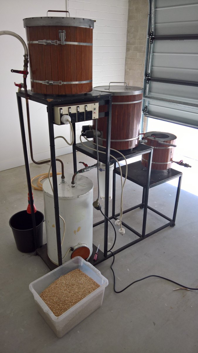 Brewing666's tweet photo. How does this thing work again? It's been a while #homebrew #brewday https://t.co/4fY0Vhfl7p