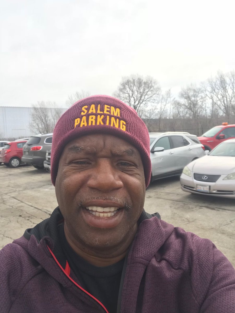 Look who’s working parking. Me