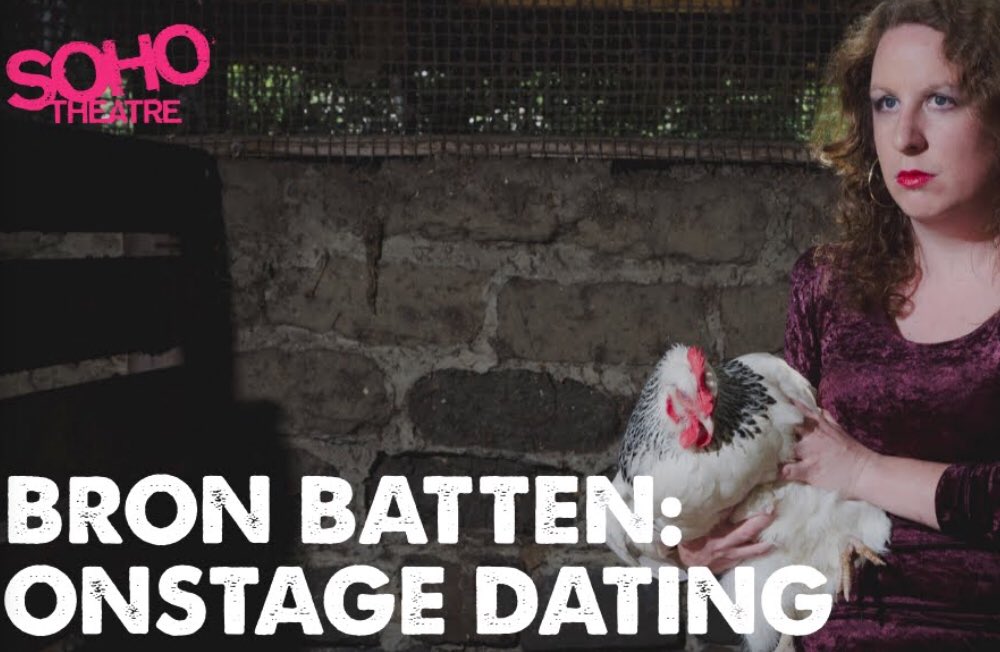 Who needs #onlinedating once you see <a href="/bronbatten/">Bron Batten</a> #onstagedating..? Glad to catch the last night <a href="/sohotheatre/">Soho Theatre</a>.... Absolutely hilarious!! ⭐️ ⭐️ ⭐️ ⭐️ ⭐️
