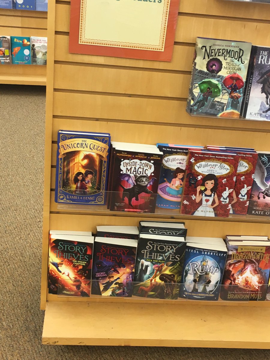 ktbartkowski's tweet photo. Found this fancy display at my local B&N. @kkbenko #mgsff #mgdebut https://t.co/JXa2S3IvzM