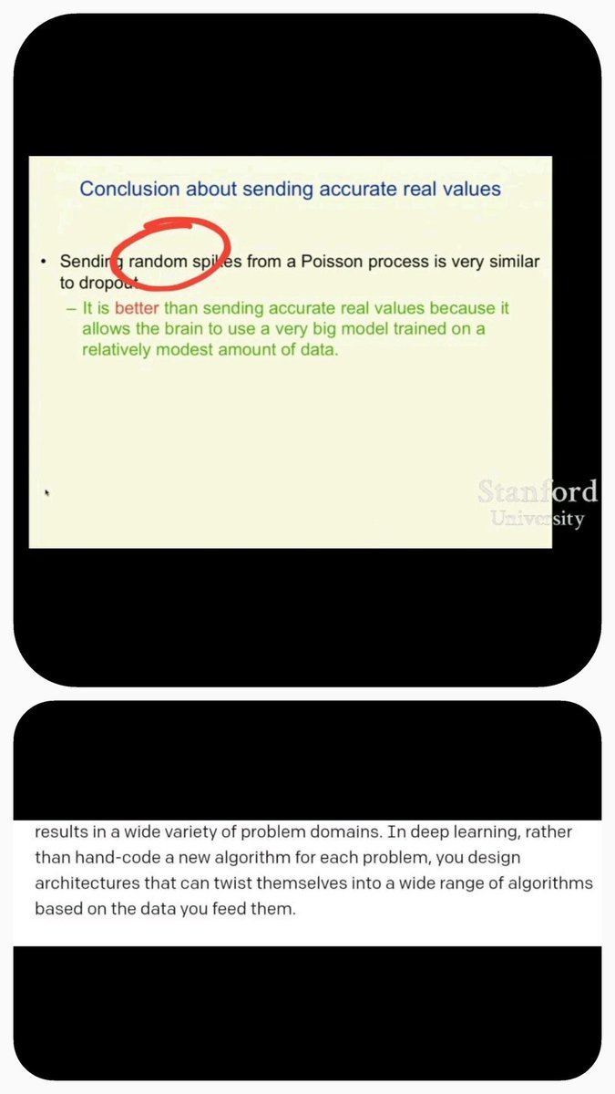 Teaching Computers Vs Showing Computers 

#AI #Random #geoffreyhinton #deeplearning #machinelearning #openai