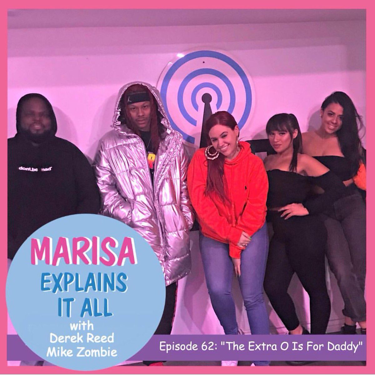 MarisaExplains's tweet photo. #MEIAMob, a super special episode of #MarisaExplainsItAll is now available with surprise guests @InfNYC, @SHANKA_BITCH &amp; @SashaJay_! Link in bio for eppie 62! 😬| cc: @MarisaMendez @MikeZombie #DerekReed @c_roseexo @JOYCEADAMZ |📱: @ArielaAnis | 🎥: @tayeeezy | 🔊: @primegod87 https://t.co/mtUUMRn7iG