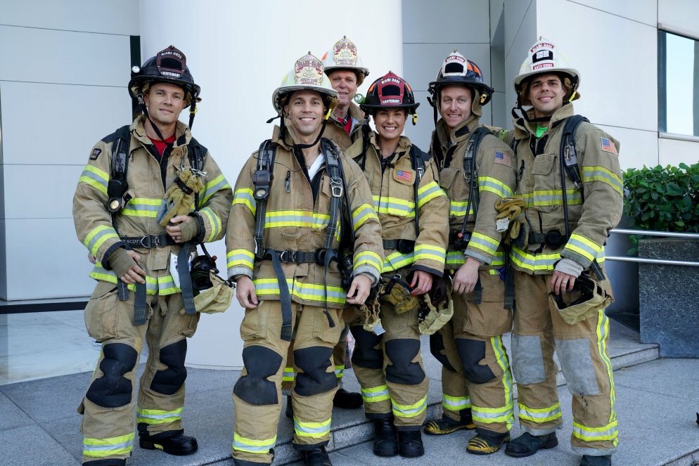 MiamiDadeFire's tweet image. Several #MDFR firefighters answered the call this morning in the fight against Leukemia and Lymphoma by participating in the Miami Firefighters Stairclimb benefiting @LLSusa. 👏 #MDFRInTheCommunity