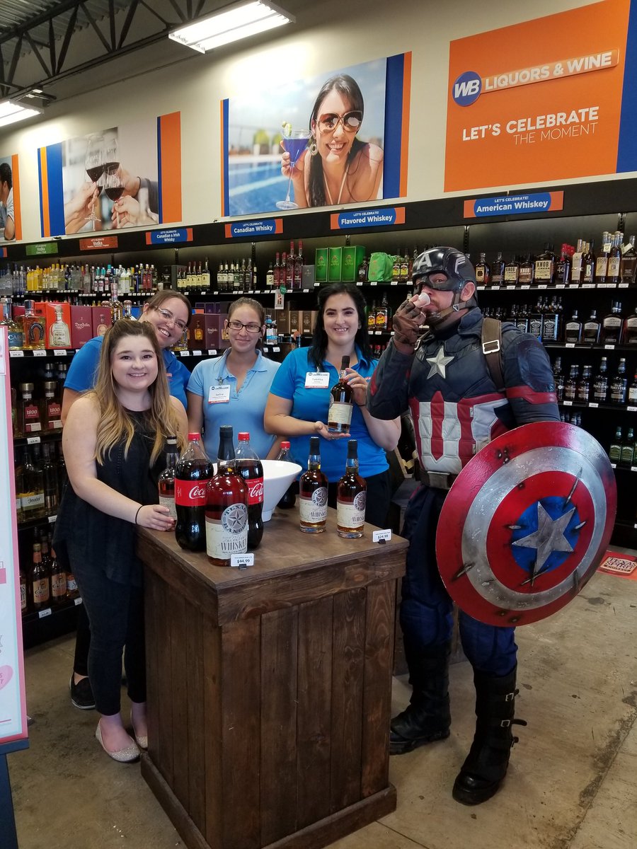 mmiibrown's tweet photo. #SaturdayGroove #superhero #letscelebrate #wbliquors #CustomerService #celebrations #tasting #texasrangerwhiskey https://t.co/hJ3qMC6nwF