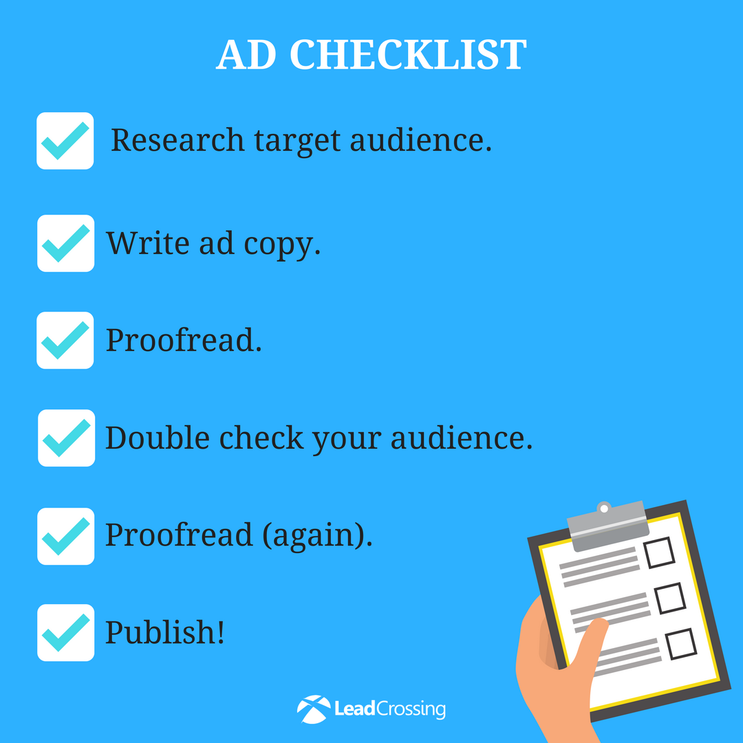 Is your ad ready to be seen by the world? 🌎

See if your ad is ready!

#AdChecklist #BusinessChecklist #OnlineAdvertising #DigitalMarketing