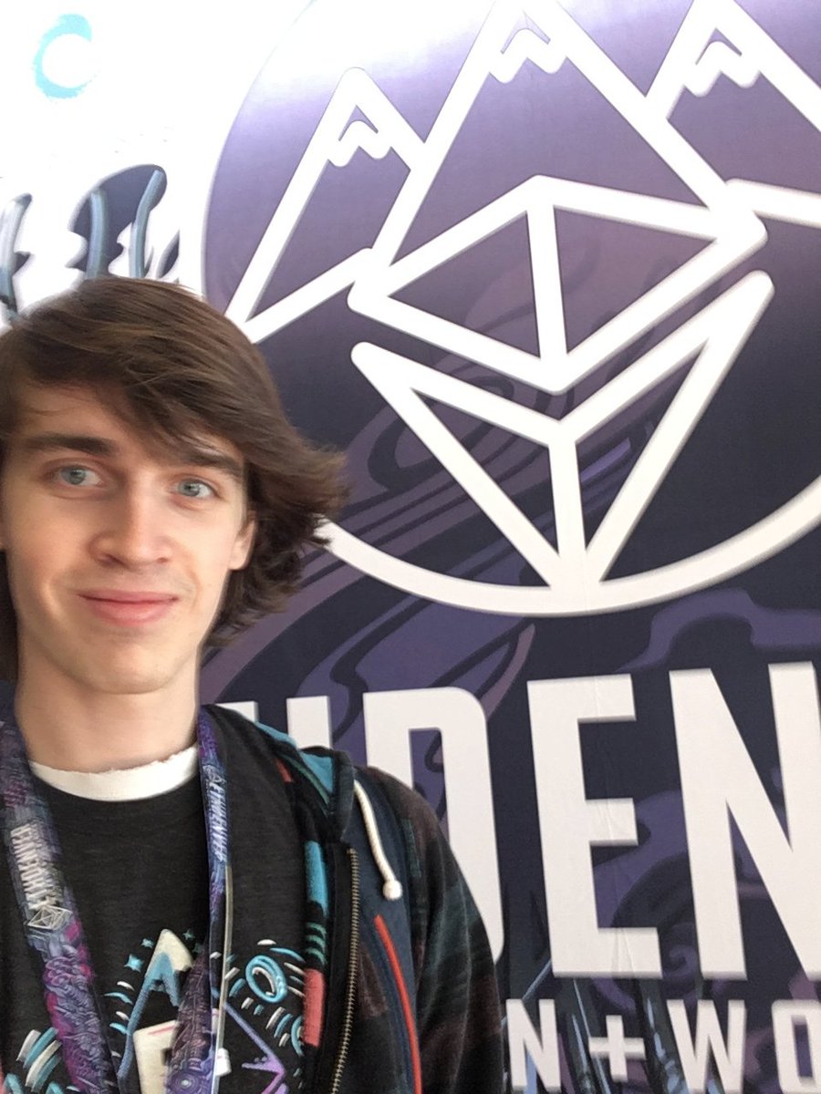 Flux_IoT's tweet photo. Our very own @Cooopahtroopa sporting some #FluxToken swag at #ETHDenver! Catch Cooper at the Wei Stage for Investing in Cryptoassets with @KyleSamani, @niraj, @benhoneill, @ali01, &amp; Yida Gao.
@EthereumDenver #polychaincapital #multicoincapital #statisgroup #struckcapital #a16z https://t.co/Xw2h2ItKwy