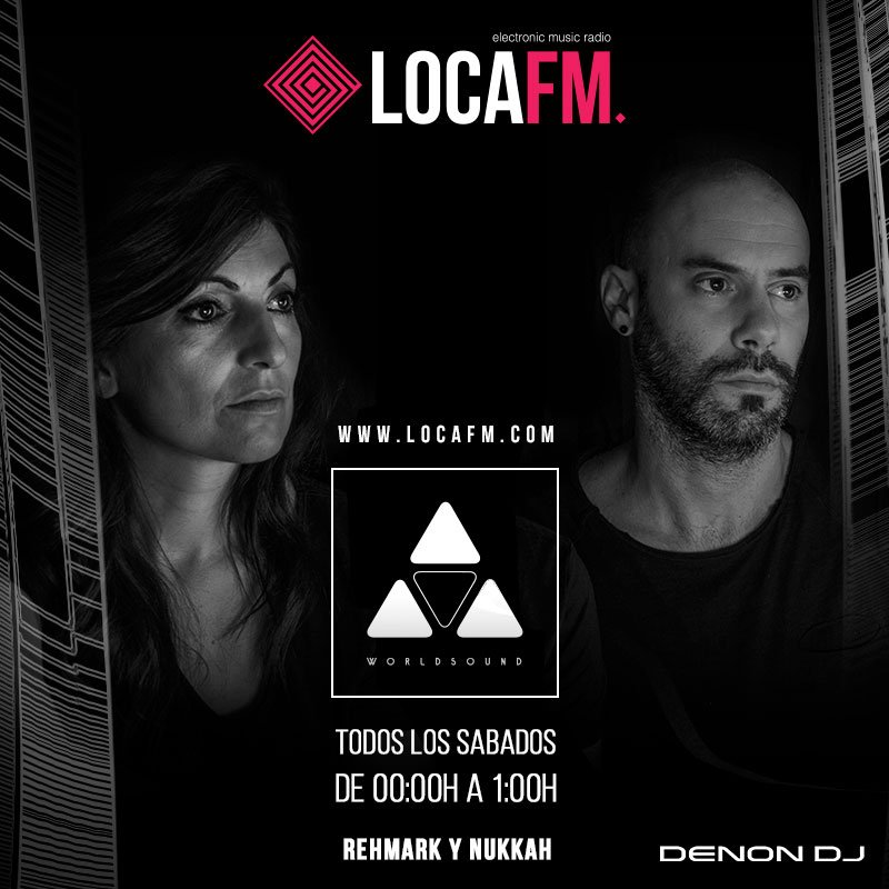 locafm's tweet image. #WorldSound pone el sonido a la madrugada de #LocaFm. ¡Únete a @rehmark y @Nukkahmusic y no pares de gozar! 💪💪

 Conéctate 🔊 locafm.com

  #FelizSabado #music @denon_dj #Techno #Hard #SaturdayNight #Dj