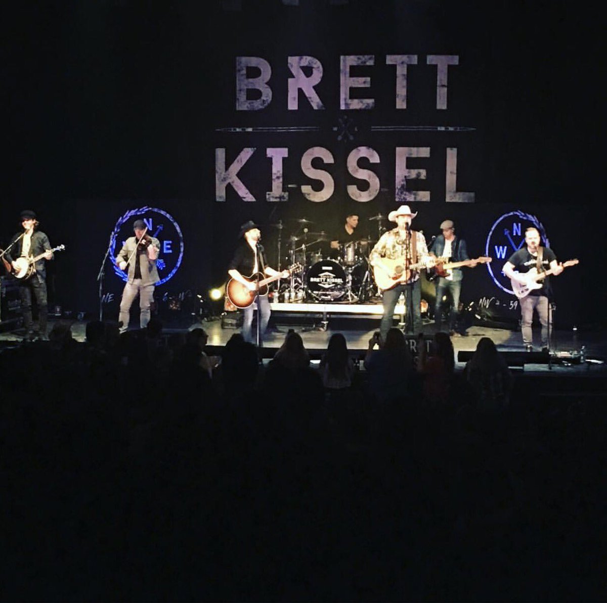 trevorpanczak's tweet image. So far so good with @BrettKissel!!#wewerethatsong #wewerethatsongtour #brettkissel #dandavidson #trevorpanczak #acma #ccma #countrymusic