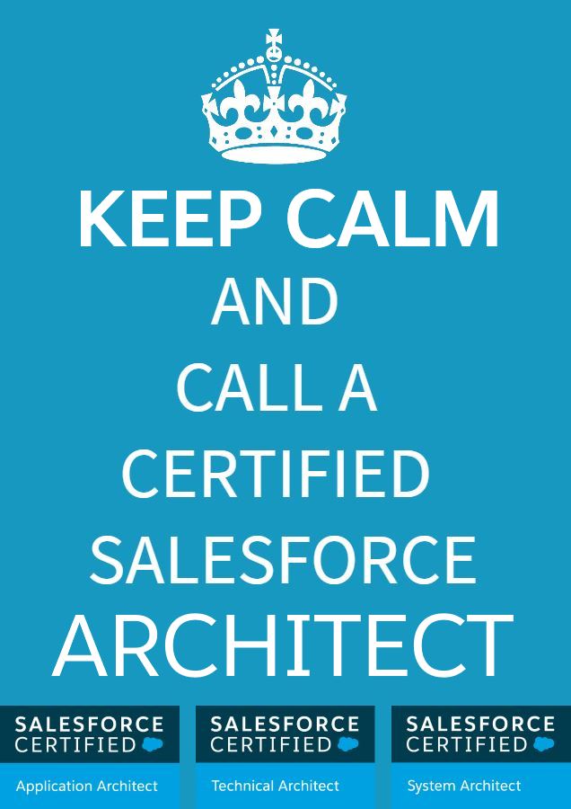The need for a well architected solution increases as the broad suite of Salesforce cloud products is integrated to multiple front-office (digital) and back-office systems 

#Salesforce #Certified #Architect #Trailhead