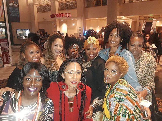 ThisIsIrieLove's tweet photo. about last night.... #cococollective #hawaii goes to black panther https://t.co/ZNTa7jldEf https://t.co/QLlTN9gFU8