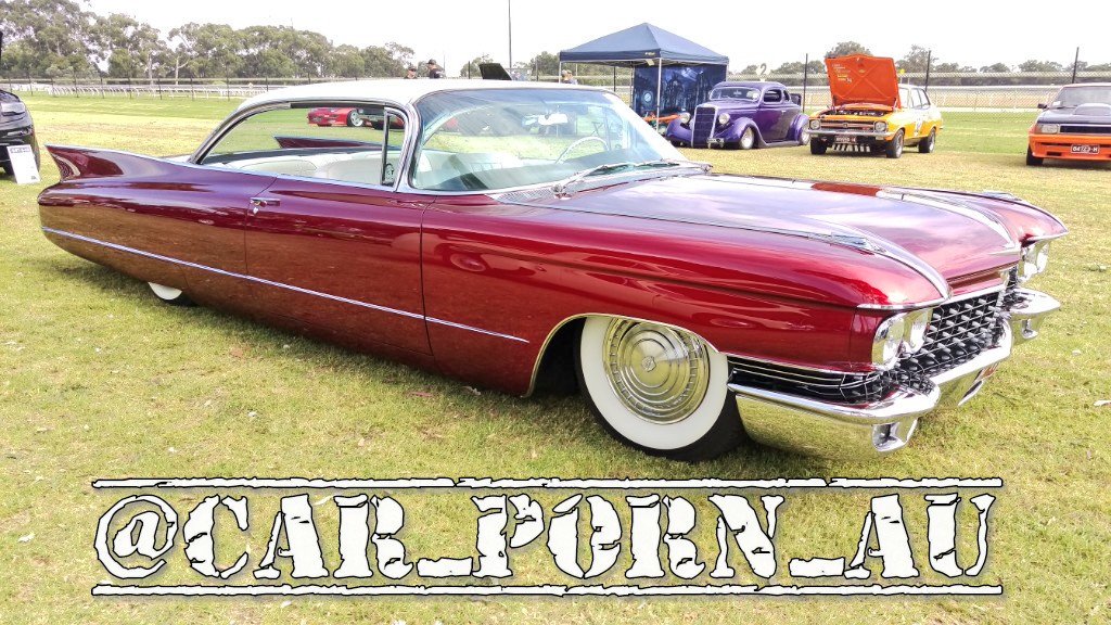 Now that's PORN!

Will be hard to beat this Candy Caddy here today at the Moe Car Show.