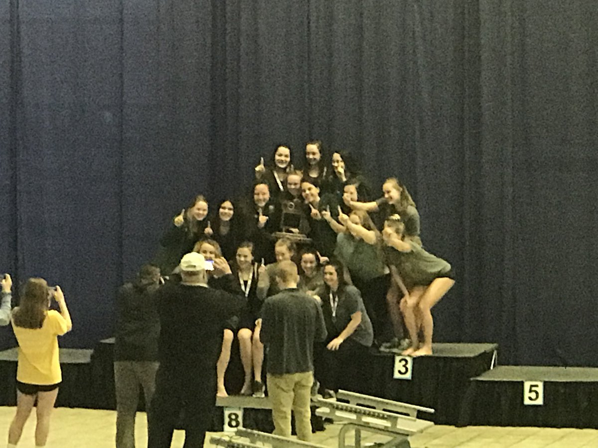 Congratulations Rock Bridge Girls Swimming &amp; Diving!! 2018 MSHSAA Class 2 State Champions!!