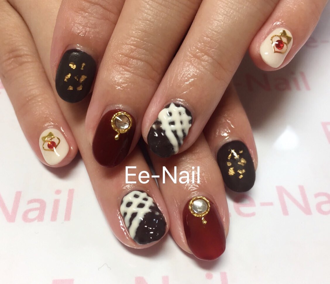 池袋ネイルサロン Ee Nail در توییتر イイネイル 池袋ネイルサロン 池袋ネイル シンプルネイル 大人ネイル ハートネイル チョコ ネイル ボルドーネイル Nail Nails Naildesign Naildesigns 美甲 美爪 ジェルネイル 冬ネイル バレンタインネイル マットコート 金箔