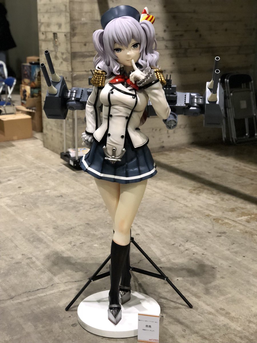 ワンフェスで等身大の鹿島が展示されていた Togetter