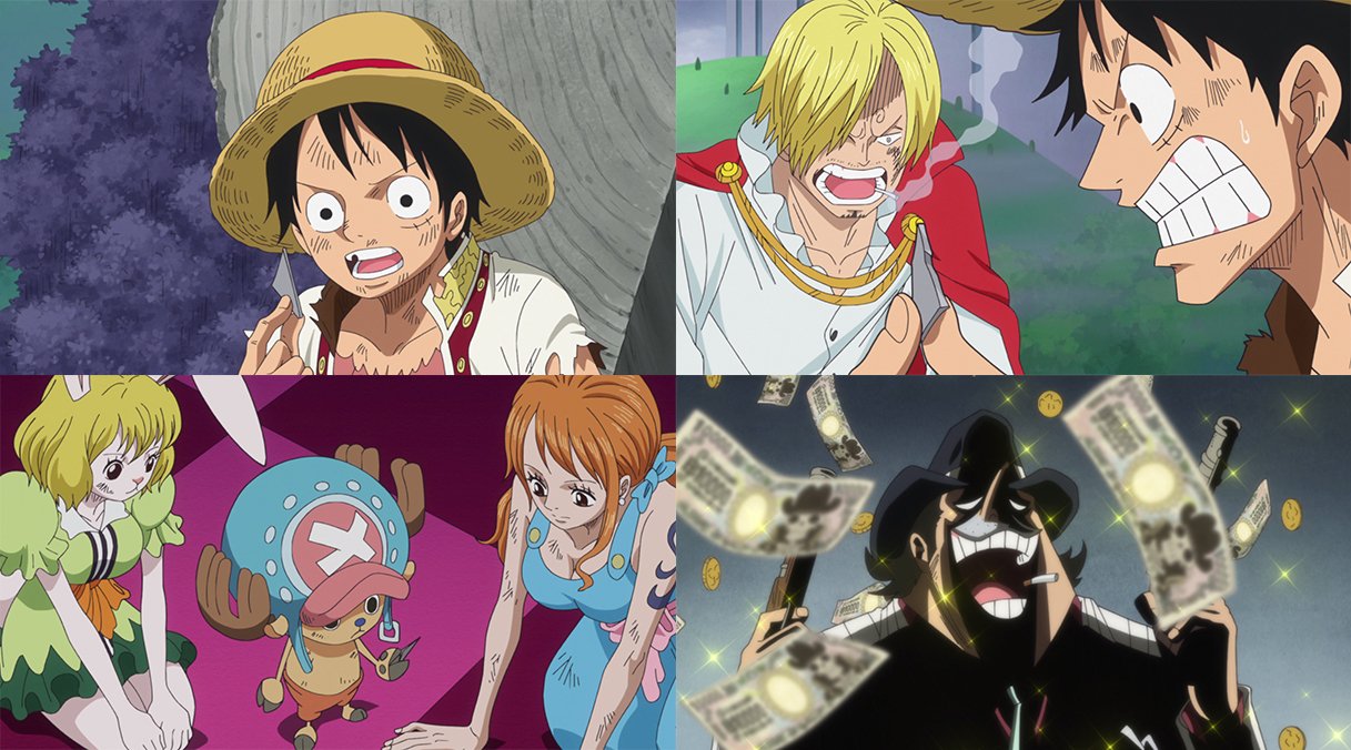 One Piece Com ワンピース 本日2 18 日 朝9時半 アニメ ワンピース サンジ復活 壊せ 地獄のお茶会 放送 次なる目的は サンジの家族の救出 今週よりオープニング映像が一部 ルフィvsカタクリ になります 放送をお楽しみに T Co
