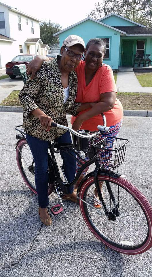 the bike lady