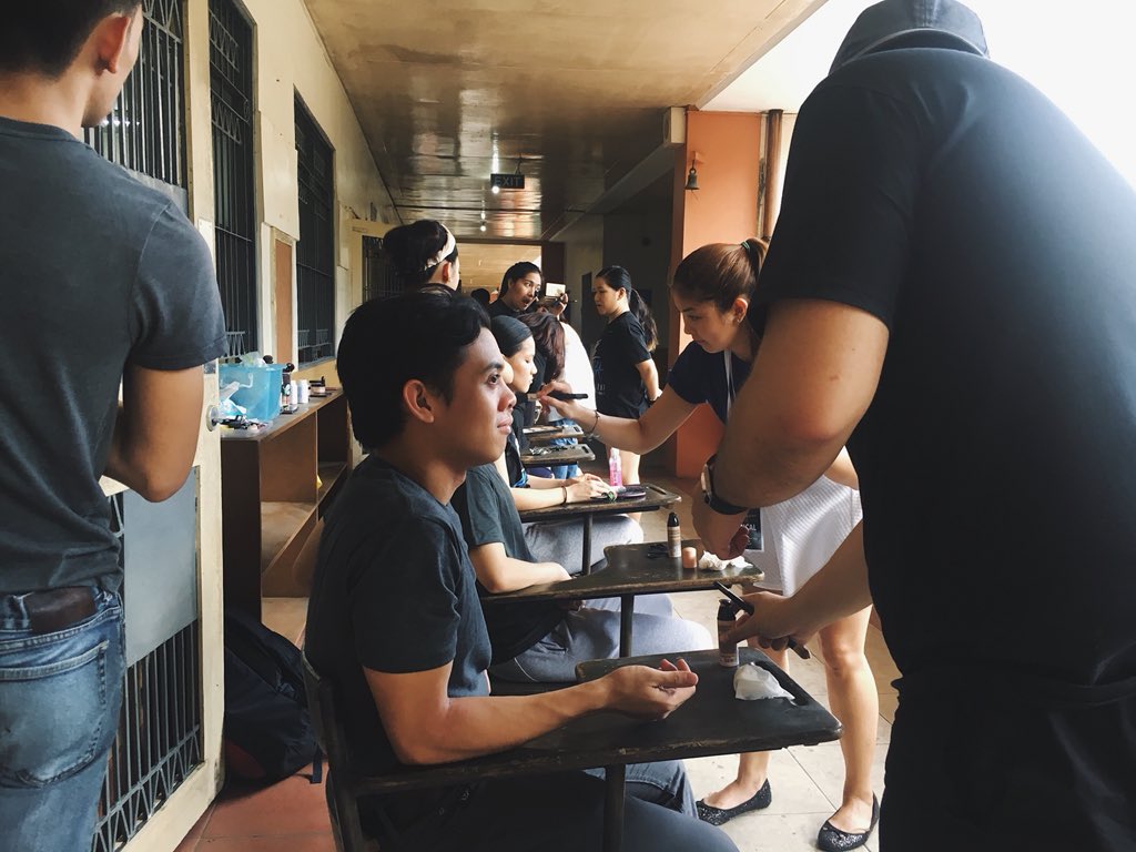 apmcsn's tweet photo. We have less than an hour until showtime! Here’s a sneak peek of what’s happening behind the scenes:

#MGMR2018 #MGMRKatha #StrongerAPMC https://t.co/C9Xp8zhaz2