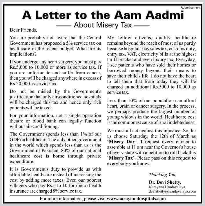 For every citizen of India