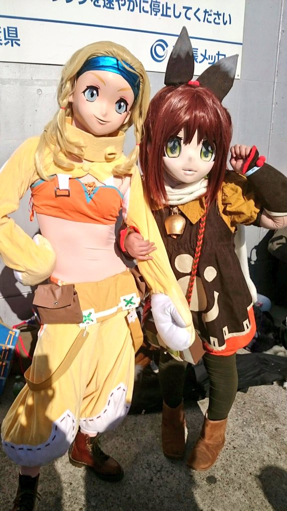 きゅうた くまベア応援 Op Twitter 速報 ワンダーフェスティバル コスプレ 加工屋の娘ちゃんと合流したー ジンオウガがダッシュで追いかけて来てくれたよ 笑 ホント加工屋の娘ちゃん可愛い ٩ ๑ ᗨ ۶ ミルシィもちょっと着色したので可愛く きゅうた くまベア応援 Op Twitter 速報 ワンダーフェスティバル コスプレ 加工屋の娘ちゃんと合流したー ジンオウガがダッシュで追いかけて来てくれたよ 笑 ホント加工屋の娘ちゃん可愛い ٩ ๑ ᗨ ۶ ミルシィもちょっと着色したので可愛く