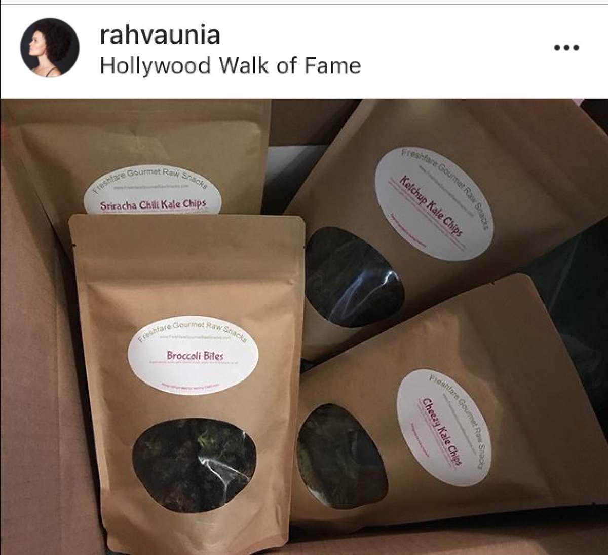 StacyeBranche's tweet photo. Thank you @rahvaunia For your support. @freshfaregourmetrawsnacks #raw #snacks #118Degrees #healthysnacks #HealthyChoice #rawsnacks #rawvegansnacks #VeganSnacks #Vegetarianism #VegetarianSnacks #plantbased #plantbasedsnacks #wholefoods https://t.co/dOuvF1ADPZ