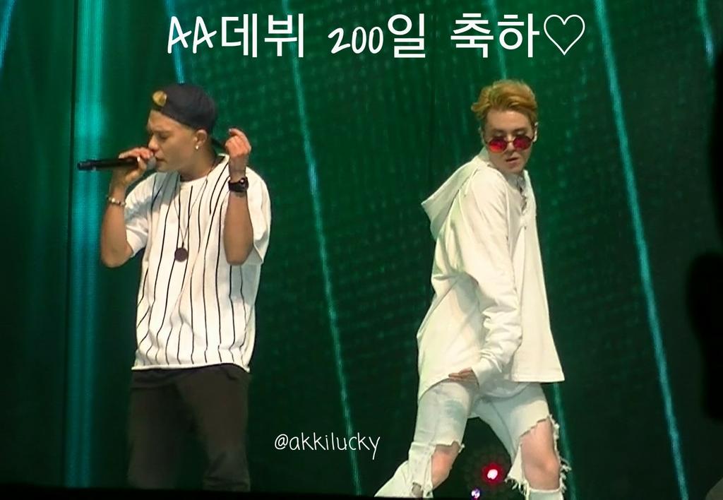 331akki's tweet photo. AA 데뷔 200일 축하합니다! 💮🎊
두 사람의노래를 일본에서 쭉 응원하고있으니까요 😉👍✨
#AA_200일_축하해 #AA_200DAY #AA
#ARKAY #ADDCORN #정동수 #김남형 https://t.co/EGiTspvBTd