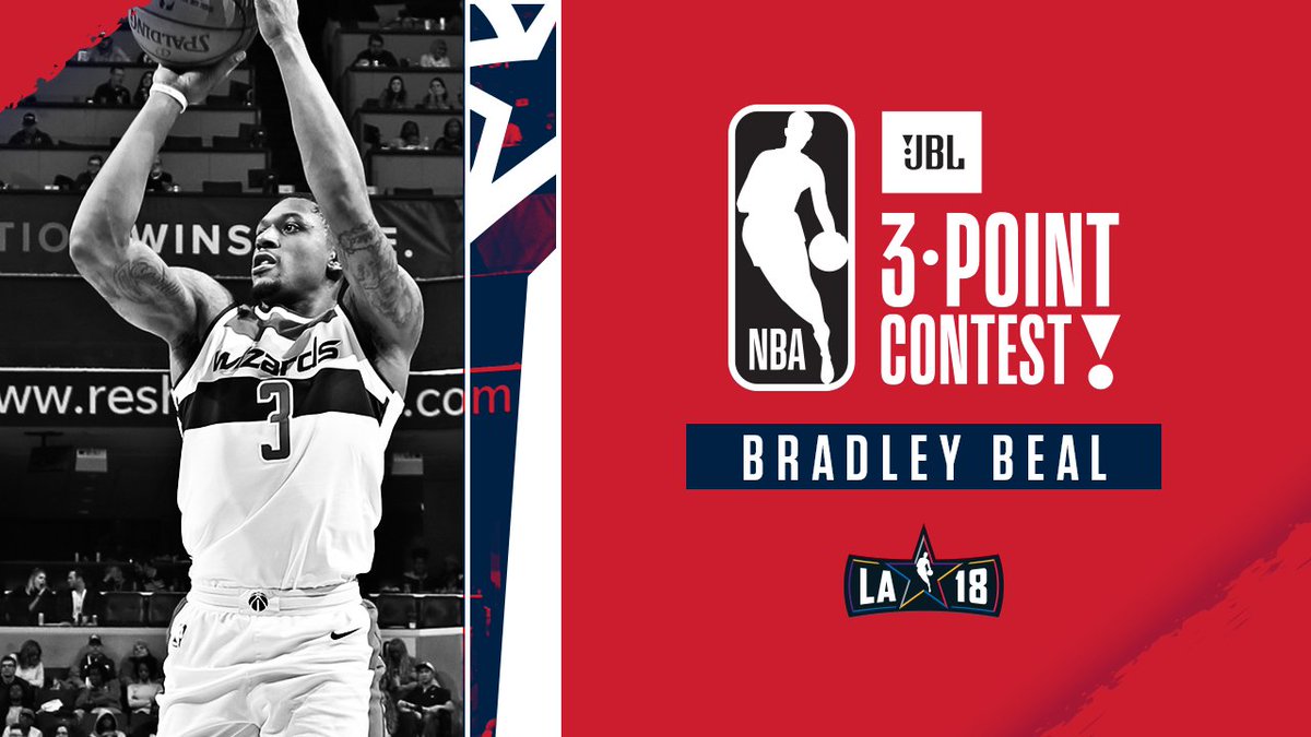 Tune in now to watch #BradleyBeal in the #JBL3PT Contest!  #DCFamily #NBAAllStar https://t.co/EMsuv9iYNI