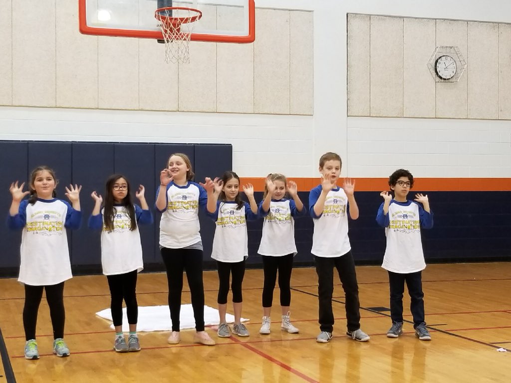 jogabby's tweet photo. DI of the Tiger headed to state for improv #treasure! @TexasCentralDI @WoodridgeElem https://t.co/bzHAfSty7r