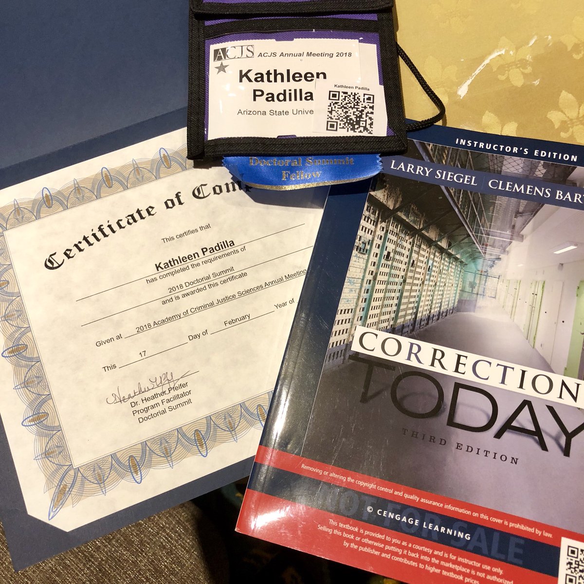 Attending the #ACJS_DoctoralSummit this year was such a great decision! I left with new friends, new career networks and a prize for #overheardatACJS <a href="/ACJS_DocSummit/">ACJS_DoctoralSummit</a> #ACJS_DoctoralSummit #ACJS2018