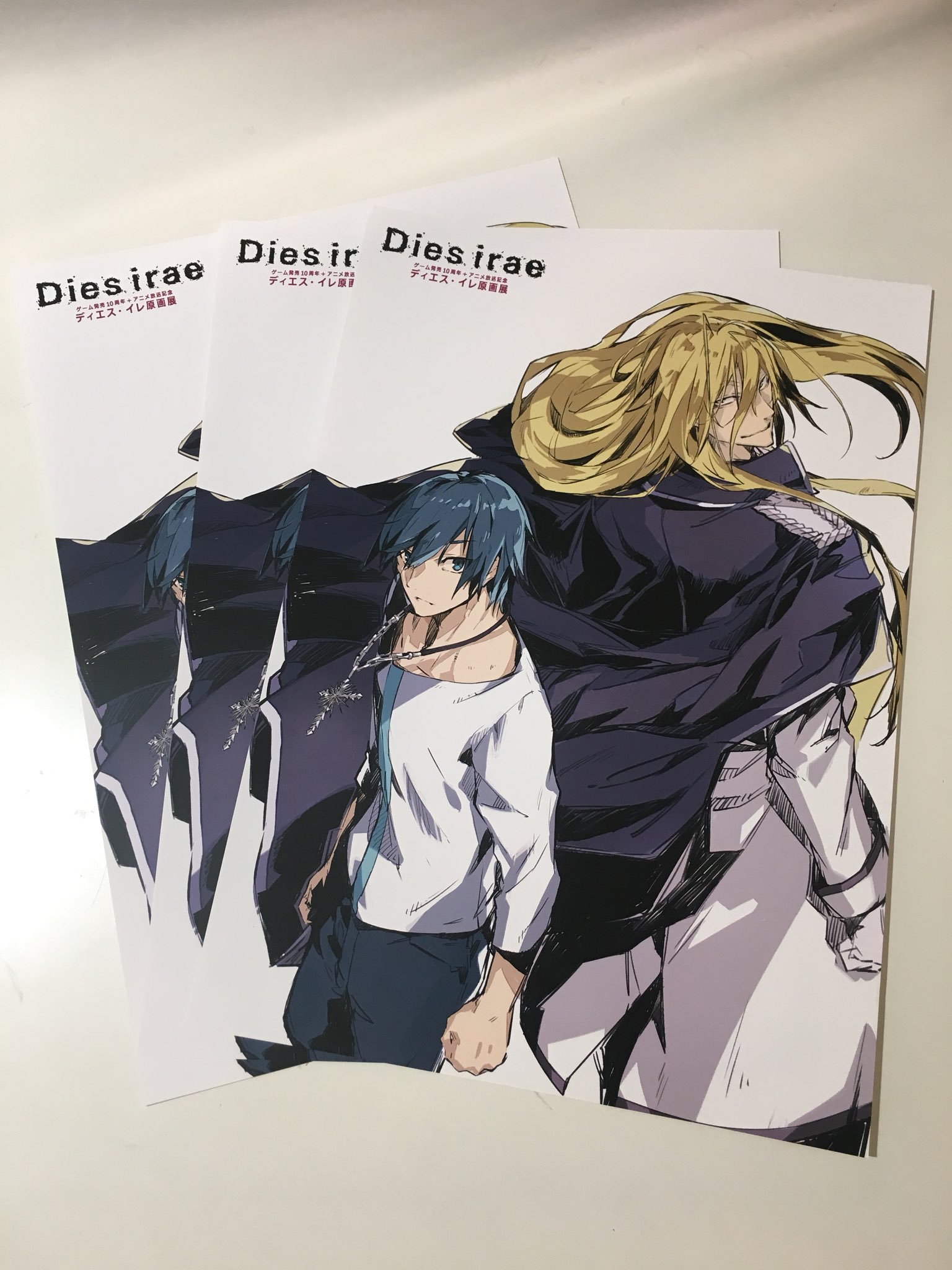 Dies irae コラボカフェ F6キャンバスアート Gユウスケ直筆サイン入り Dies irae コラボカフェ F6キャンバスアート Gユウスケ直筆