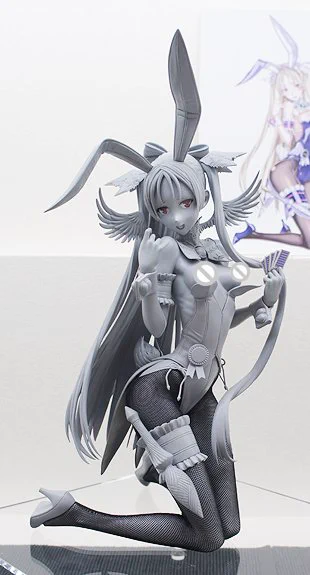 【初お披露目】 バインディング商品 『RAITA』さんイラスト「佐々木さんバニーver.」 原型制作:BINDing
#wf2018w #ネイティブ 