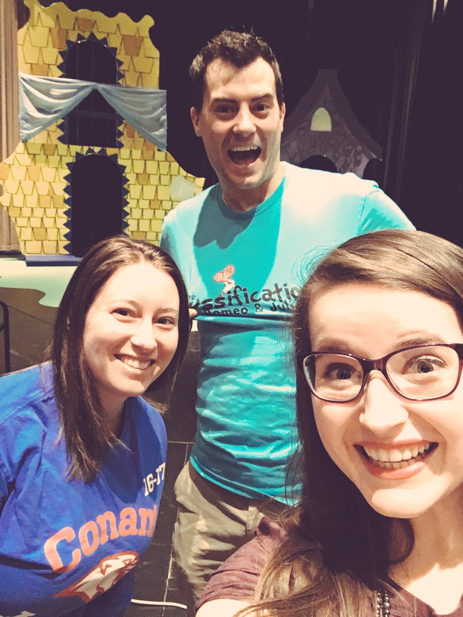 ms_apperson's tweet photo. Congrats to @TorpedoPhysics and Schaumburg High School on their production of the Seussification of Romeo and Juliet! Then we were greeted by one of our own @conant_theatre students, Brooke, while getting dessert. #CougarPride #theatre #AdelAppAdventures https://t.co/AIciHKSZuC